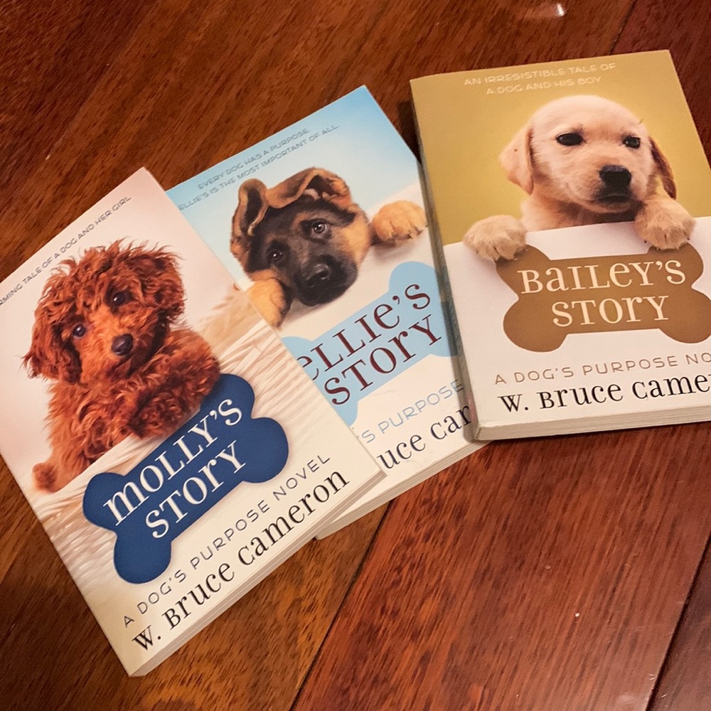 set of 3 w. bruce cameron books